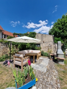 Das alte Pfarrhaus - Garten Sitzecke Org